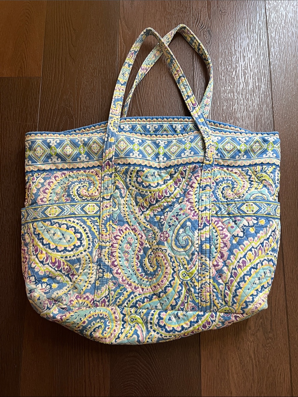 Quilted Vera Bradley Tote Bag